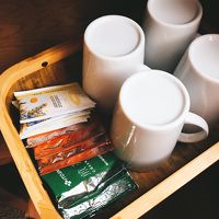 ほうじ茶もあってほっこりしました