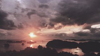 九十九島の絶景をずーっと撮ってました