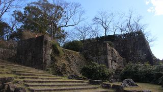 なかなか立派な城跡です