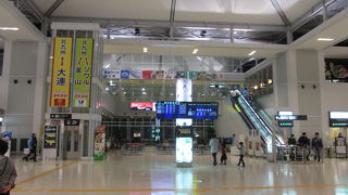 コンパクトな空港