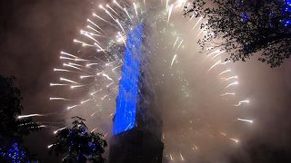 台北で年越しするなら、台北101のカウントダウン花火をお忘れなく