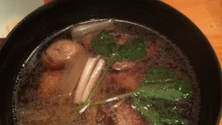 鴨南蛮美味しいかったです！