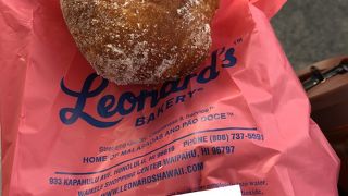 揚げたてのマラサダ美味しい！