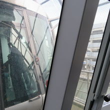 空港からのモノレール