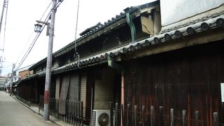 大きな敷地の住宅