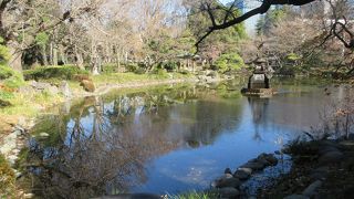 日比谷公園の中でも落ち着くエリアです