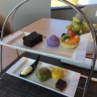 クラブラウンジでのティータイム