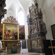 クラーナハの祭壇画で知られる市教会