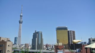浅草側から写真を。