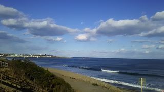 比較的大きな海浜公園