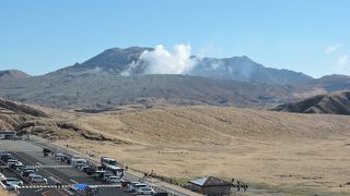 雄大な阿蘇が戻ってきた