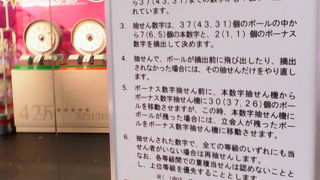 JR難波駅そば、「宝くじドリーム館」など意外な見どころもあり