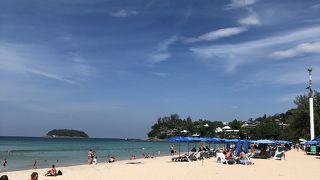 静かで良いビーチでした！