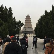 西安市内を見渡せます
