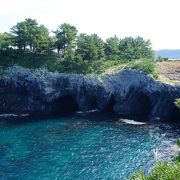 国定公園の七ツ釜園地からも見れます