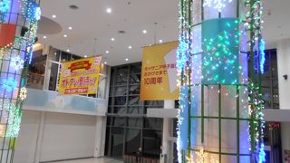 ショッピングが堪能できます