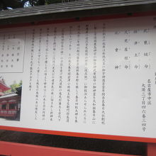 御由緒はこちらで。