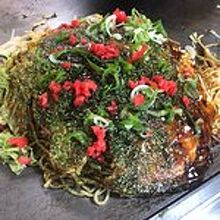 紅生姜がアクセント