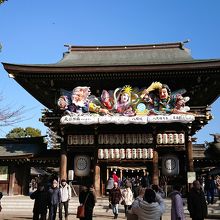 毎年、変わるねぶたの飾り