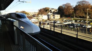 英語による案内がありました