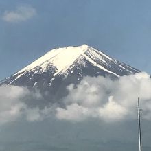 部屋から富士山ビュー