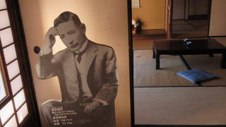 等身大の写真パネルが面白い