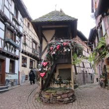 可愛い町並みが見れる