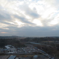 部屋からの眺めです