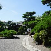 旧寺田財閥当主家別邸として建設された建物