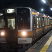 豊橋駅と長野県の辰野駅を結ぶ路線