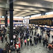 そこそこ大きめの駅