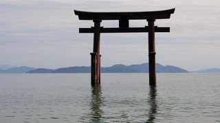 近江の厳島とも言われています。