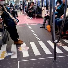 車両の中じゃないような。。。子供は喜ぶでしょう。