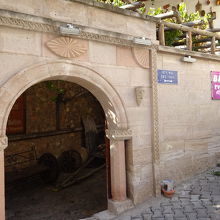 入口です。伝統を感じました。