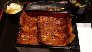 上品な江戸前うなぎ