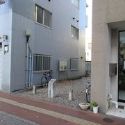 前橋城の数少ない遺構ですが…