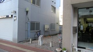 前橋城の数少ない遺構ですが…