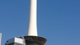 地上１００ｍからの展望はいい