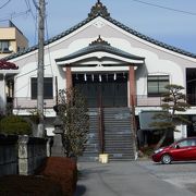 宇都宮の寺町にある日蓮宗寺院