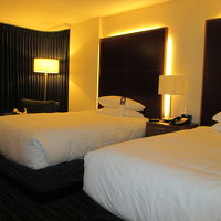 スタンダードであるが、ゆったりとしたツインルームです