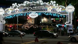 年末年始はライトアップしていました