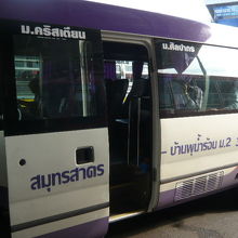 カンチャナブリのミニバスです。一昨年頃から運行を開始しました