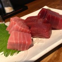 天然本まぐろのお刺身