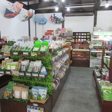 お茶製品の品ぞろえ豊富