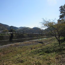 朝比奈川沿いの散策も楽しい