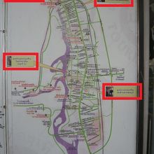 カンチャナブリには、４ｹ所のＴＡＣのカウンターがあります