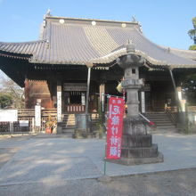 国宝の本堂の様子