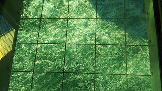 橋の上から渦潮