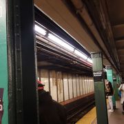 ブルックリンの玄関口の地下鉄駅