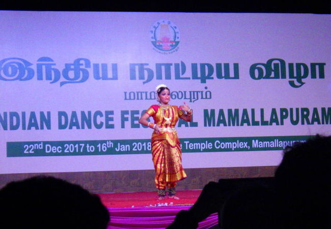 マハーバリプラムのダンスフェスティバル